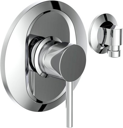 SCHÜTTE Duscharmatur »Sylt«, 1/2", Einhebelmischer - silberfarben