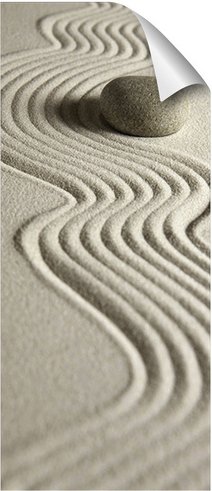 mySPOTTI Duschrückwand-Panel, fresh, Sandoptik, 210x90 cm - beige