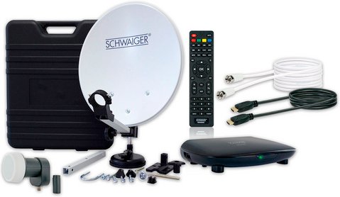 Thumbnail - SCHWAIGER SAT-Anlage, Camping schwarz