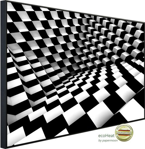 papermoon Infrarotheizung »EcoHeat - Abstrakte Geometrie«, Matt-Effekt - bunt