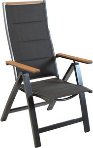 MERXX Gartenmöbel-Diningset »Verona«, 7 tlg., 6 Sitzplätze, Aluminium - grau