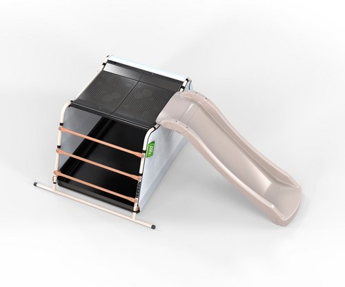 Thumbnail - EXIT Toys Rutsche »My First Multiplay«, ab 2 Jahre, mit Spielzelt, pastell - beige