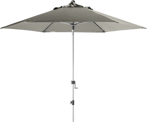 Thumbnail - DOPPLER Kurbelschirm »Expert«, abknickbar - grau