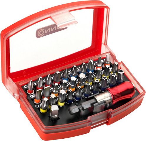 CONNEX Bitsatz, 1/4" - silberfarben