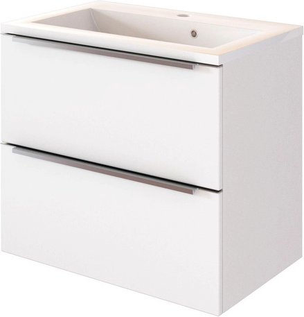 HELD MÖBEL Waschtisch »Garda«, BxHxT: 60 x 54 x 47 cm - weiss