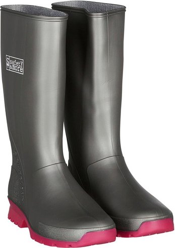 safety and more Damen-Gummistiefel »Amy«, grau - Größe 42