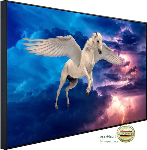 papermoon Infrarotheizung »EcoHeat - Pegasus«, Matt-Effekt - bunt