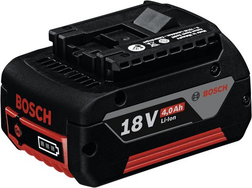 Thumbnail - BOSCH PROFESSIONAL Akku, GBA, 4 Ah, 18 V, Lithium-Ionen, Rot | Schwarz