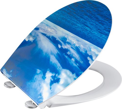 Thumbnail - WELLWATER WC-Sitz »Oceana«, Duroplast, mit Absenkautomatik - bunt