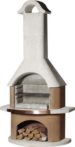Thumbnail - BUSCHBECK Gartengrillkamin »Bologna«, 110 cm - weiss