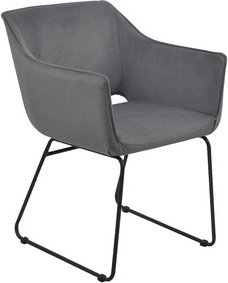 SIT Stuhl-Set »SIT&CHAIRS«, BxHxT: 56 x 82 x 61 cm, stoff/metall - grau