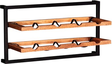 SIT Wandregal »SIDNEY«, 2 Fachböden, Holz - braun