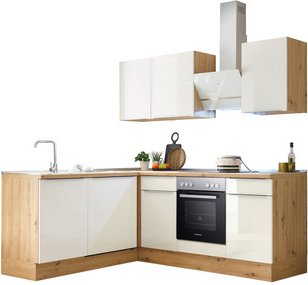 Thumbnail - RESPEKTA Küchenblock »Marleen«, HxBxT: 210 x 220 x 170 cm - weiss