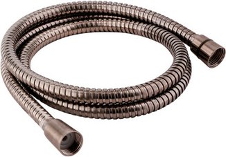 WELLWATER Brauseschlauch »Verena«, Länge: 1,5 m, Metall, industrial - silberfarben