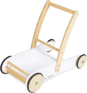 Thumbnail - Pinolino Lauflernwagen »Uli«, BxHxT: 32 x 45 x 56 cm, max. Belastung: 15 kg - weiss