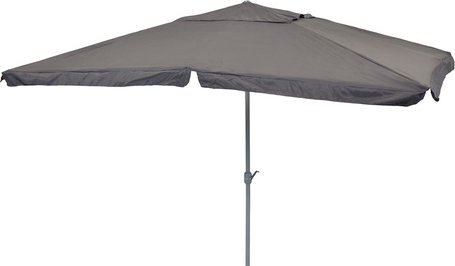 MERXX Sonnenschirm, BxHxT: 300 x 285 x 400 cm, Polyester/Aluminium, grau