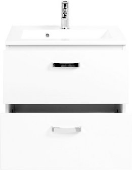 Thumbnail - HELD MÖBEL Waschtisch »Bologna«, BxHxT: 60 x 54 x 47 cm - weiss