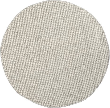 My Flair Teppich » Ava«, BxL: 120 x 120 cm, Polyester - weiss