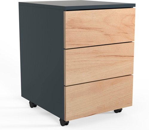 VCM Rollcontainer »Dalosa«, BxHxL: 45 x 55 x 39 cm - beige