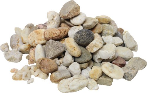 Mr. GARDENER Kies, Körnung: 20 mm - 40 mm, 25 kg, gelb