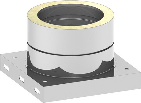 Tecnovis Grundplatte »Zitec-Eco«, Ø180 mm - silberfarben