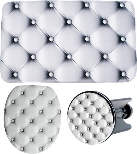 Sanilo Bad-Accessoire-Set, 3-tlg., Comfort - weiss