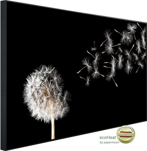 papermoon Infrarotheizung »EcoHeat - Löwenzahn«, Matt-Effekt - bunt