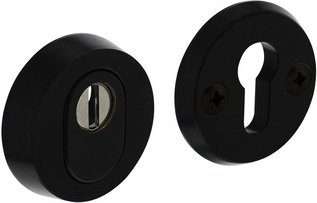 Intersteel Sicherheitsrosette, Ø: 60 mm, Aluminium - schwarz