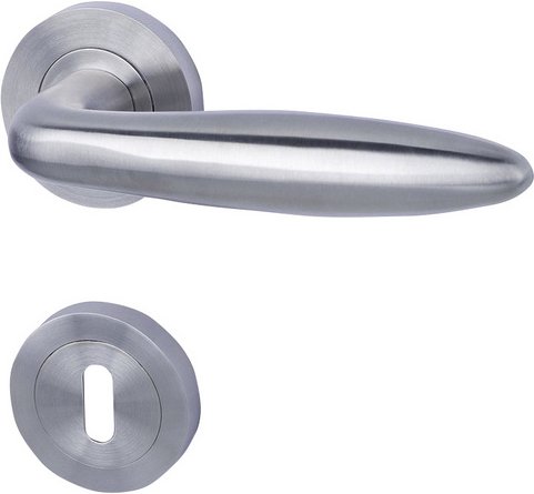 Thumbnail - ALPERTEC Rosettengarnitur, Edelstahl - silberfarben