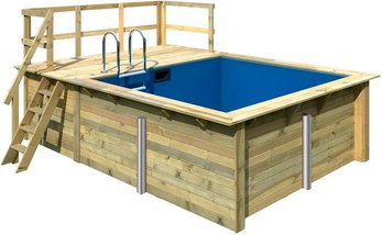 KARIBU Pool, beige, 8800 l