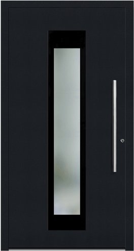 KNOCK Aluminium-Haustür »Marte«, anthrazit - grau