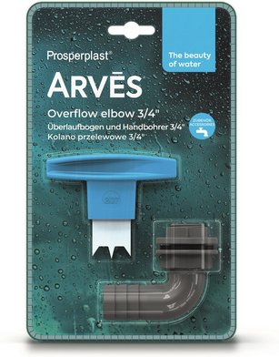 Thumbnail - ARVES Handbohrer, mit Überlaufbogen, 3/4 Zoll - grau