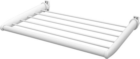 XIMAX Handtuchablage, (BxLxT): 47 x 3,5 x 23 cm, weiß, Stahl, Kunststoff - weiss