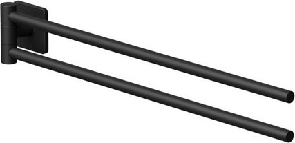 LENZ Handtuchhalter »KOVA«, Schwarz-matt, Montageart: Kleben oder Bohren