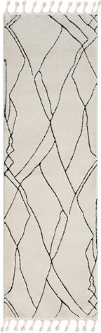 Thumbnail - My Flair Teppich »Moroccan Positivity«, rechteckig, Polypropylen (PP), weiß - weiss