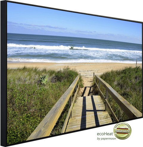 papermoon Infrarotheizung »EcoHeat - Dunes St Augustine«, Matt-Effekt - bunt