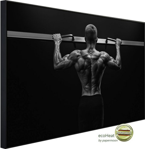 papermoon Infrarotheizung »EcoHeat - Firnes Mann«, Matt-Effekt - bunt