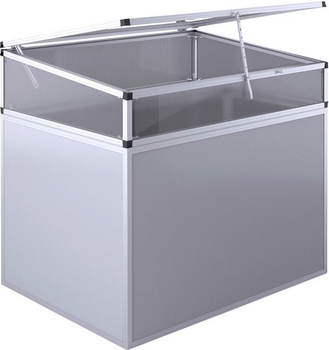 KGT Frühbeetaufsatz »130«, BxLxH: 123 x 91 x 31 cm, Aluminium - beige