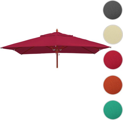 MVG Ersatzbezug »MVG-C57«, Ø 4 m, für Gastronomie Holz-Sonnenschirm MVG-C57 - rot