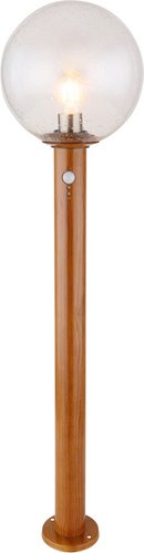 GLOBO LIGHTING Außenleuchte »OSSY«, Aluminiumdruckguss, 15 W, ohne Leuchtmittel - braun