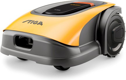 STIGA Mähroboter »A 1000«, für bis zu 1400 m² , Schnittbreite: 18 cm - schwarz | gelb