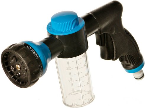 Yachticon Spritzpistole, Länge: 21 cm, Polyvinylchlorid (PVC) - schwarz