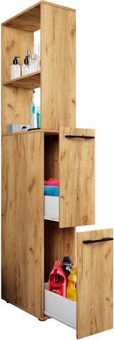 VCM Mehrzweckschrank »Sadilo«, BxHxT: 25 x 183 x 50 cm - beige