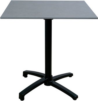 SUNGÖRL Bistrotisch »Salvator«, BxL: 70 x 70 cm - grau