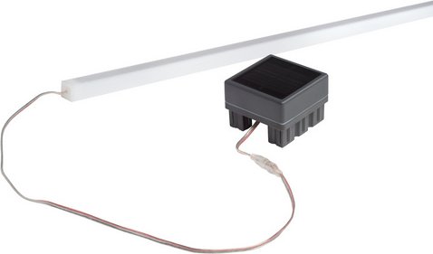Mr. GARDENER LED-Pfosten-Lichtleiste »Turino/Donatus«, BxHxT: 176 x 2 x 1,7 cm, für Pfosten für Turino, Donatus und ...