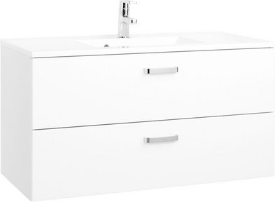 HELD MÖBEL Waschtisch »Bologna«, BxHxT: 100 x 54 x 47 cm - weiss