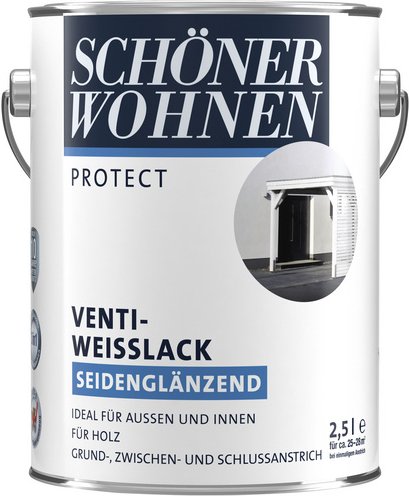 Thumbnail - SCHÖNER WOHNEN FARBE Weißlack, seidenglänzend - weiss