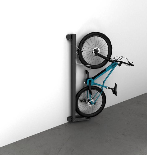 BIOHORT Fahrradhalterung, Länge: 180 cm, dunkelgrau-metallic, für: Biohort Gerätehaus