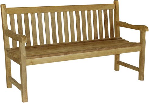GARDEN PLEASURE Gartenbank »Solo«, Holz, BxHxT: 150 x 92 x 63 cm - braun