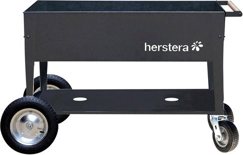 Herstera Garden Hochbeet, BxHxL: 60 x 80 x 120 cm, verzinkter Stahl - grau